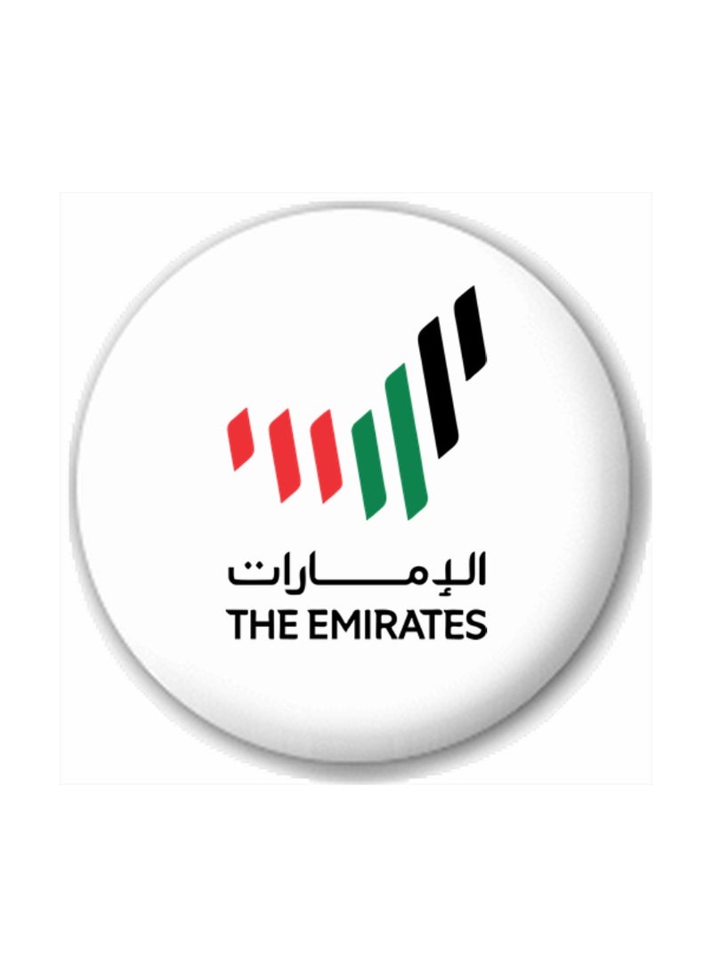 يوويل مجموعة مكونة من 12 قطعة من شارة دبوس مستديرة مطبوعة بشعار طيران الإمارات لليوم الوطني الإماراتي للبالغين والأطفال  - Image 4
