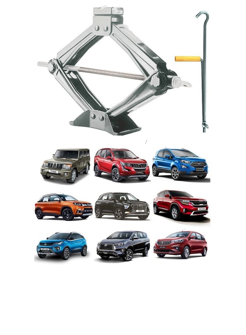 California formula-T California Scissor Jack Car Jack Stand Upright Jack , Minimum Height:14cm to Maximum Height: 39.5cm 2 Ton (4000 lbs) or 1815 Kilograms  - Image 1