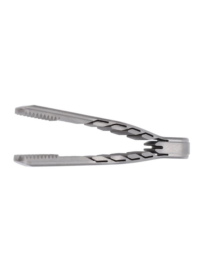 Mini Keychain Tweezer TC4 Ti Alloy Portable Pocket EDC Small Tweezer Outdoor Gadget with Key Ring for Camping - Image 4