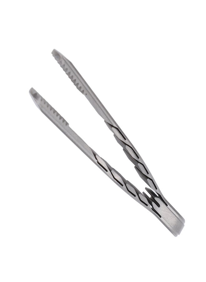 Mini Keychain Tweezer TC4 Ti Alloy Portable Pocket EDC Small Tweezer Outdoor Gadget with Key Ring for Camping - Image 3