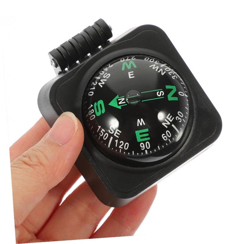 3 Pcs Adjustable Car Dashboard Compass Ball Portable Navigation Tool for Outdoor Automotive Use - Image 5