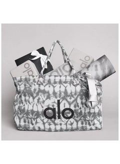 alo yoga bag, sports fitness bag, shoulder bag, hand carry canvas bag, unisex large-capacity shopping eco-friendly bag