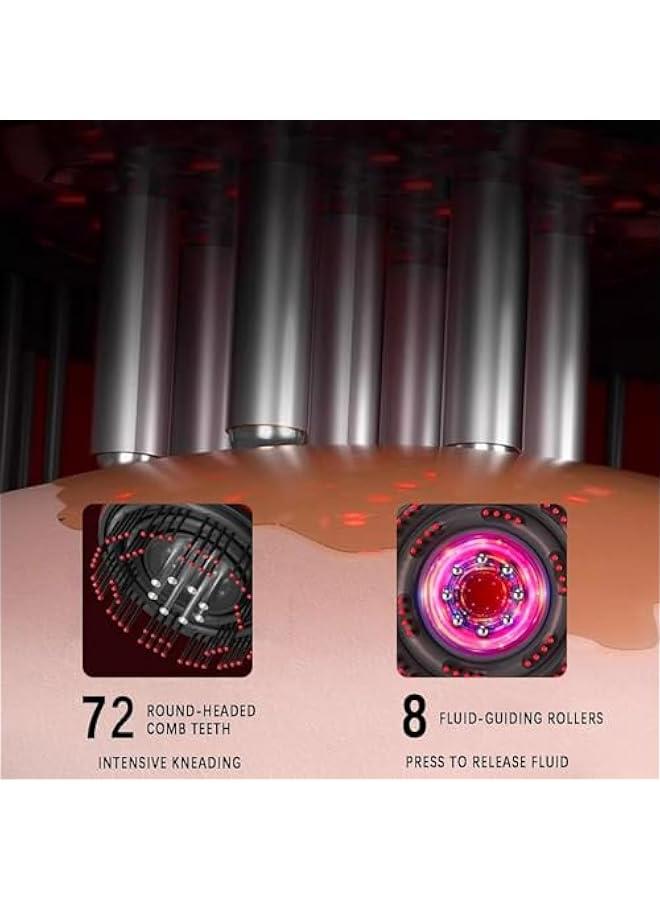 Electric Vibration Massage Comb Red Light Scalp Massager Hair Growth Comb Oil Applicator Anti Hair Loss Treatment - Image 5