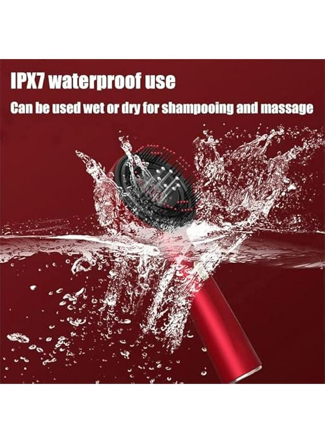 Electric Vibration Massage Comb Red Light Scalp Massager Hair Growth Comb Oil Applicator Anti Hair Loss Treatment - Image 2
