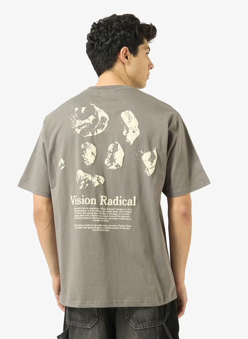 Ripples Mens Drop Shoulder T-shirt