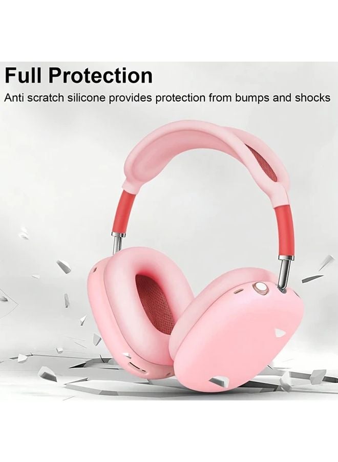 3pcs White Silicone Case For Max Headphone Protective Cover Soft Shell Earbud Covers - Image 3
