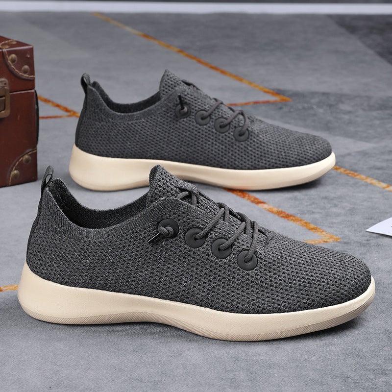 Men's Breathable Mesh Slip-on Walking Shoes - Image 1