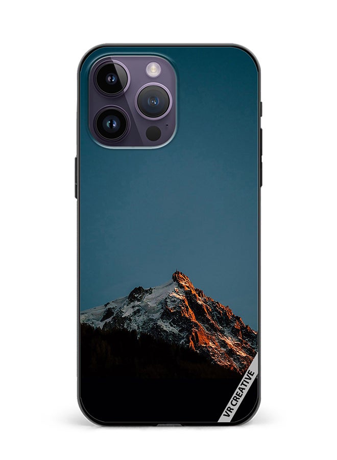 VR CREATIVE Protective Case Cover For Apple iPhone 15 Pro Max Mountain Design Multicolour - Image 1