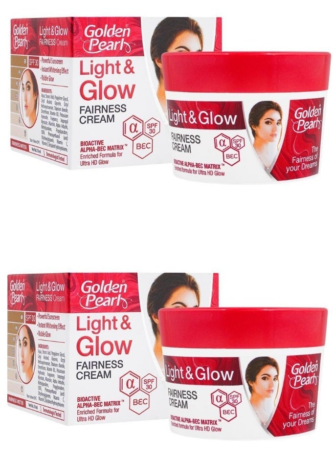 Golden Pearl - Two Pieces Of Light And Glow Fairness Cream - Image 1