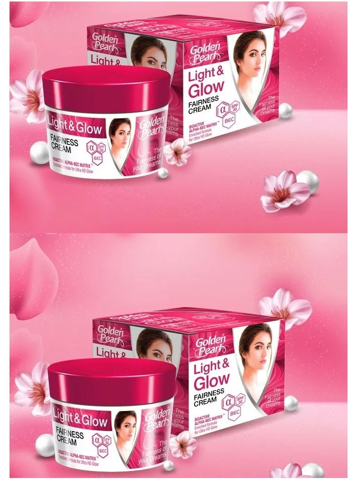 Golden Pearl - Two Pieces Of Light And Glow Fairness Cream - Image 1