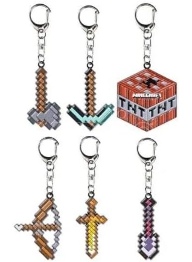 Minecraft Assorted Metal Keychain - 1 Pack - Image 2