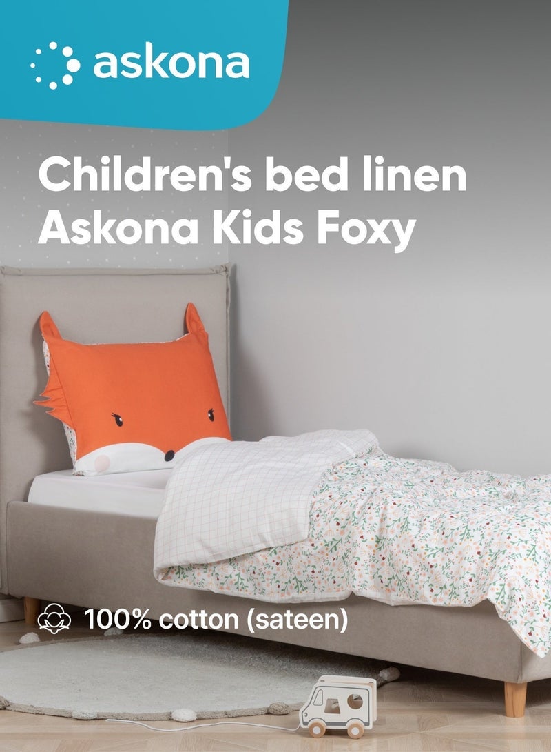 اسكونا Children's bed linen Askona Kids Foxy 110x140 - Image 1