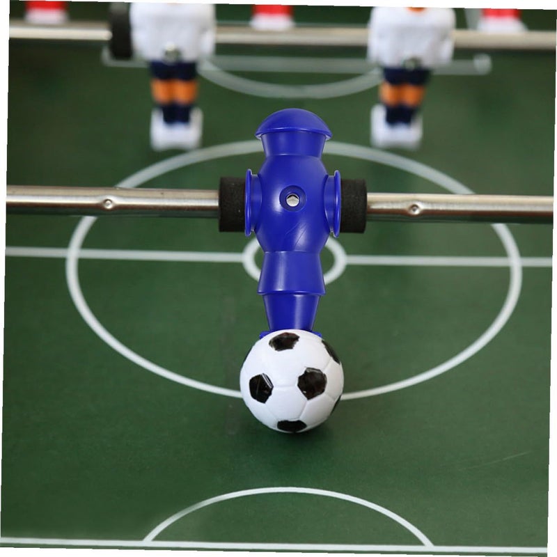 2 Blue Foosball Player Dolls Replacement Parts for Table Soccer Family Fun - Image 5