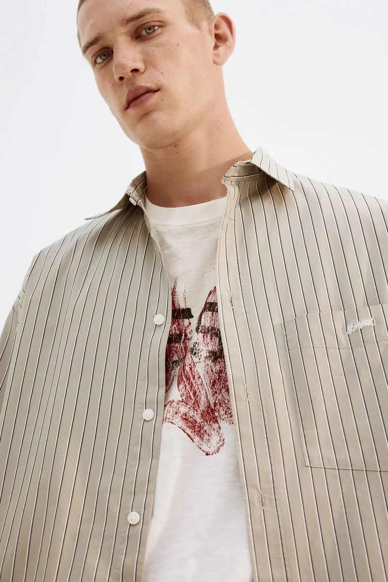 H&M Loose Fit Poplin shirt