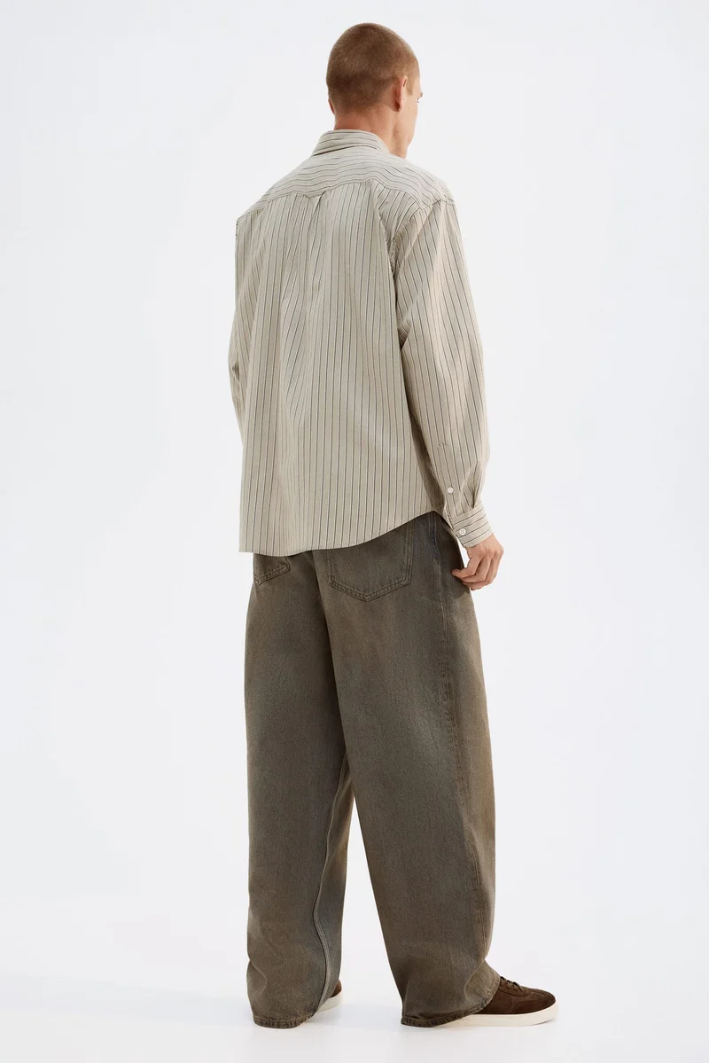 H&M Loose Fit Poplin shirt