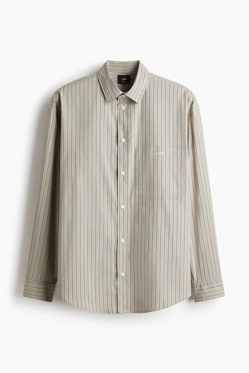 H&M Loose Fit Poplin shirt