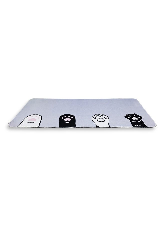 Generic - Mouse Pad XL 70cmx30cmx2mm  – Extended Gaming & Office Mousepad with Non-Slip Rubber Base – Smooth Surface for Precise Control, Durable & Comfortable for Keyboard and Mouse Setup – Ideal for Gamers & Professionals - Image 1