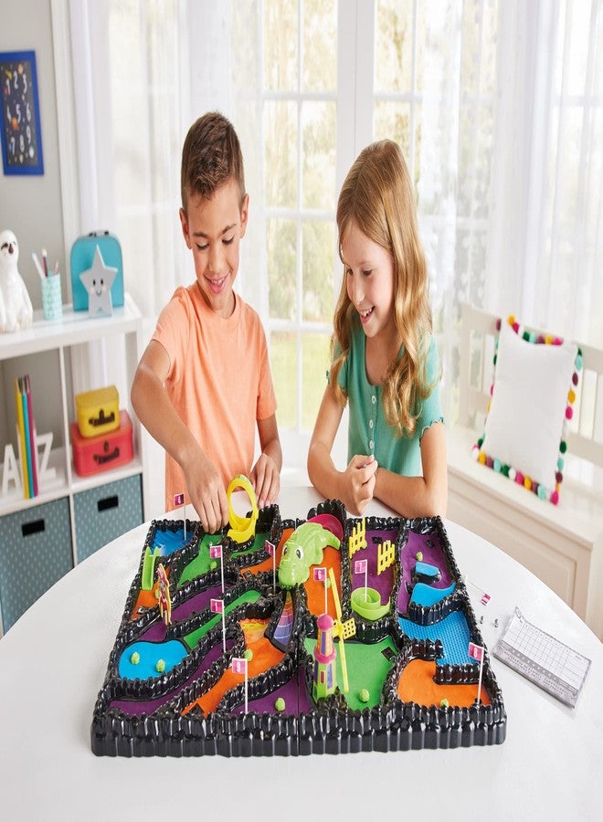 Game Zone Arcade Mini Golf - Interactive Tabletop Mini Golf Game with 9 Holes and Moving Obstacles for 1-4 Players Ages 6+ - Perfect for Family Nights! - Image 1