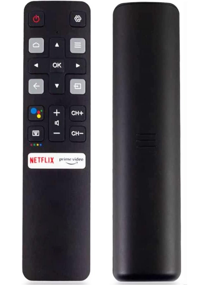 ELTRAZONE Remote RC802V FNR2 Fit for TCL Android 4K Smart TV 40S334 50S434 55S434 75S434 40S330 70S430 32S334 55S435 50S435 43S434 32S6500A 65P8S 65P8 49S6800FS 32S6500S 32A325 [NO Voice Function] with battery - Image 5