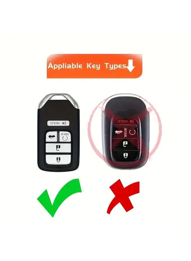 Pink Key Fob Cover for Honda Accord Civic CRV Pilot Odyssey Remote Protector - Image 4