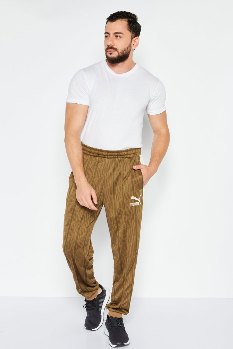 PUMA Men Sportswear Fit Training Sweatpants, Olive Combo - Image 2