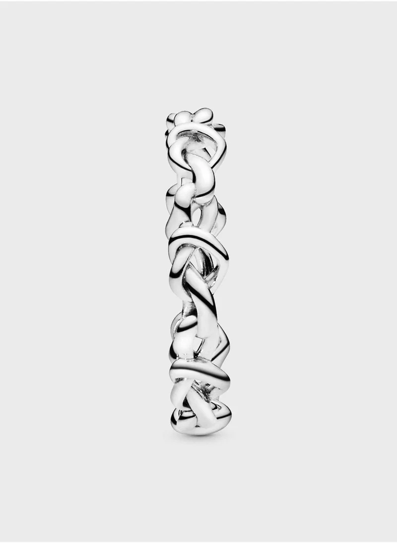 PANDORA  Knotted Hearts Ring for Women | Best Price UAE