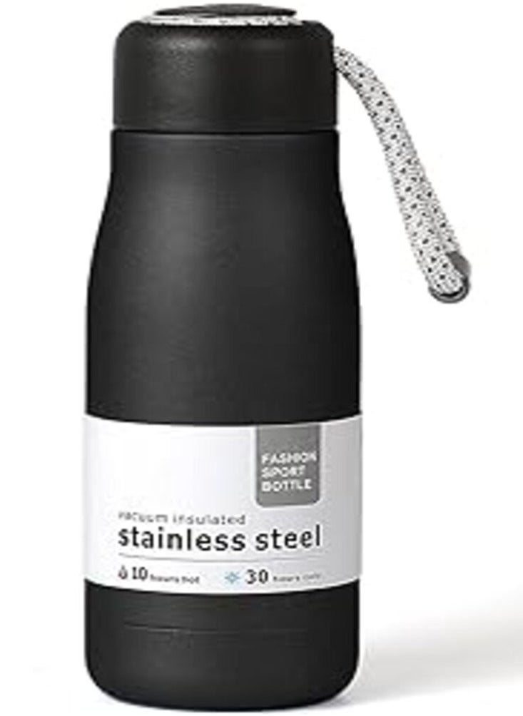 eBasket Stainless steel thermal mug in attractive metallic colors, 550 ml (black)  - Image 1