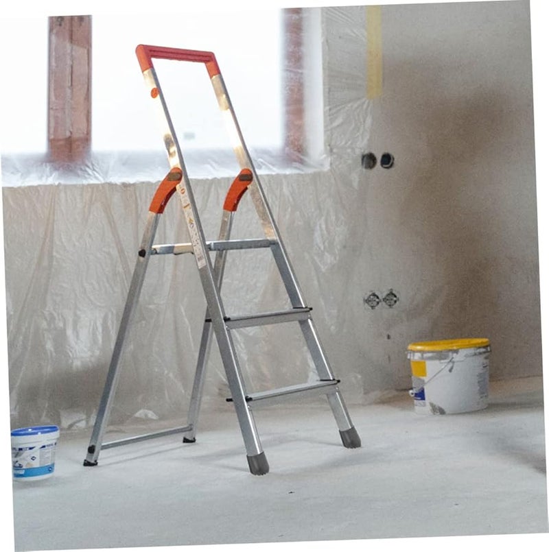 4 قطع أغطية أقدام سلم مطاطية مانعة للانزلاق، وسائد متينة للثبات، تقليل الاهتزاز، سهلة التركيب - Image 5