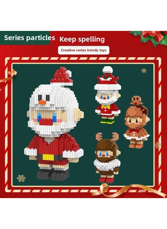 null - [8819 Series] Has Been Spelled Scblock Micro Building Blocks For The Elderly BOBO Toys Outlets-Color:SCL8819_01 - Image 1