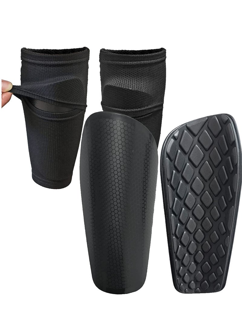 Captaintech Kids Football Shin Pads, Anti,Slip Guards with Insert Pocket Calf Sleeves, Lightweight and Breathable Soccer Protective Gear for Ages 5,12  - Image 1