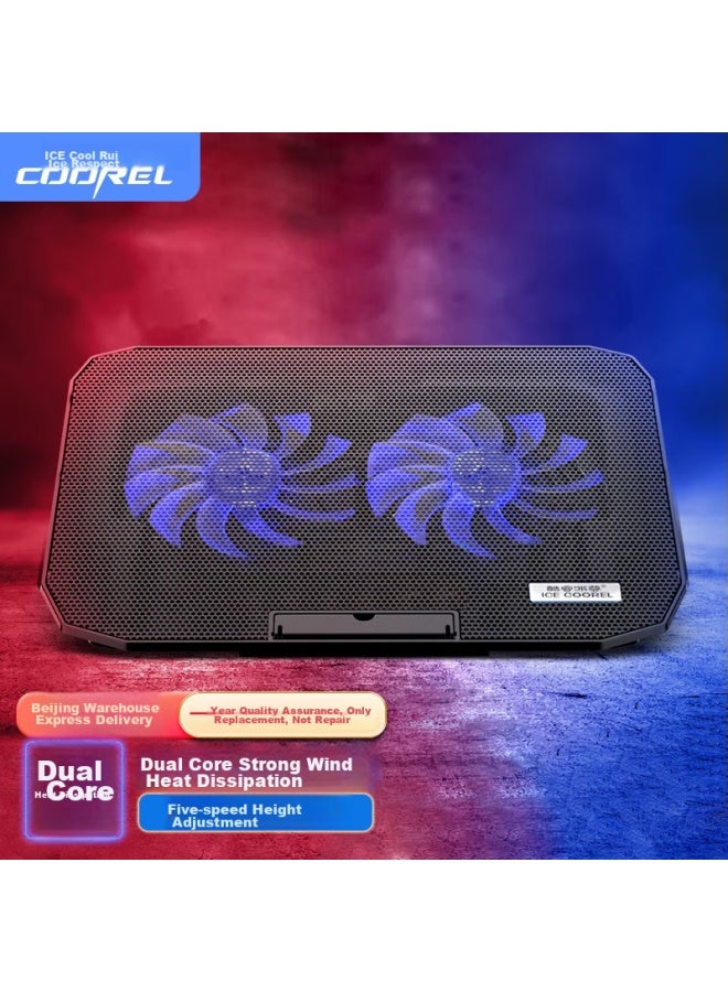 Ice Coorel A1 Laptop Cooling Pad, Computer Desk Stand/laptop Stand/cooling Rack/cooling Mat, Suitable For 15.6-inch, Compatible With Lenovo/huawei/dell/apple - Image 2