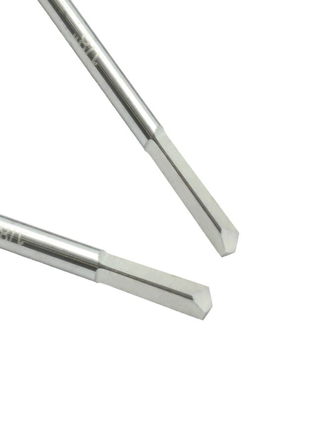 TEMO 1/8 Inch Solid Carbide Broken Taps Drill Extractor, Damaged Taps and Bolts Extractor, Easy Out Stripped Bolt Remover - Image 4