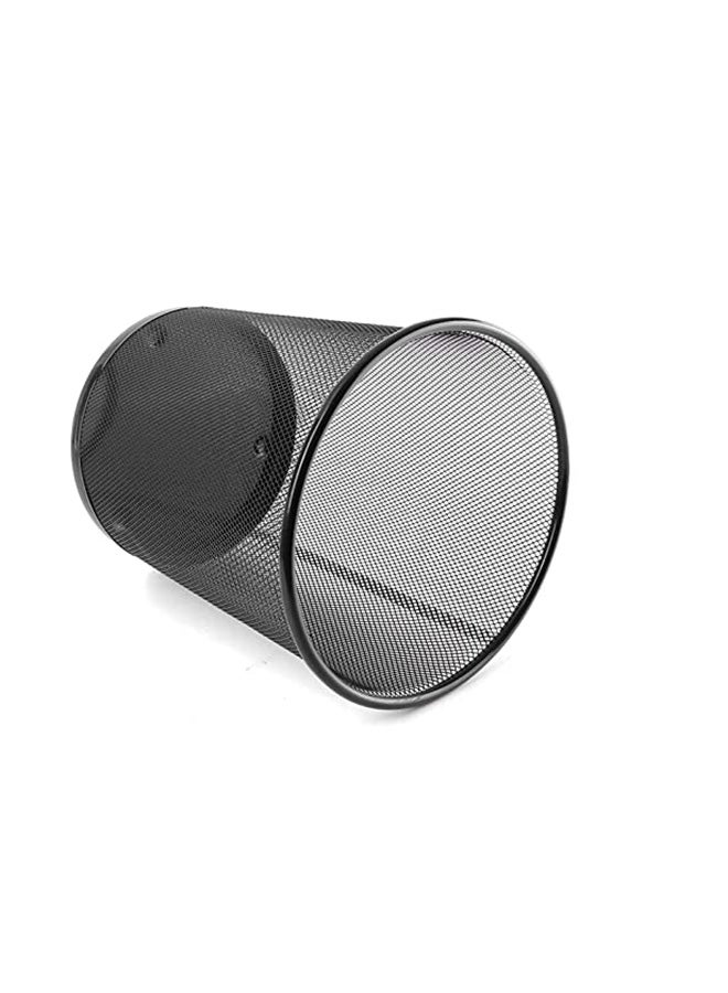 Metal Trash Bin Black 31.8 x 23.8 x 23.4cm - Image 2