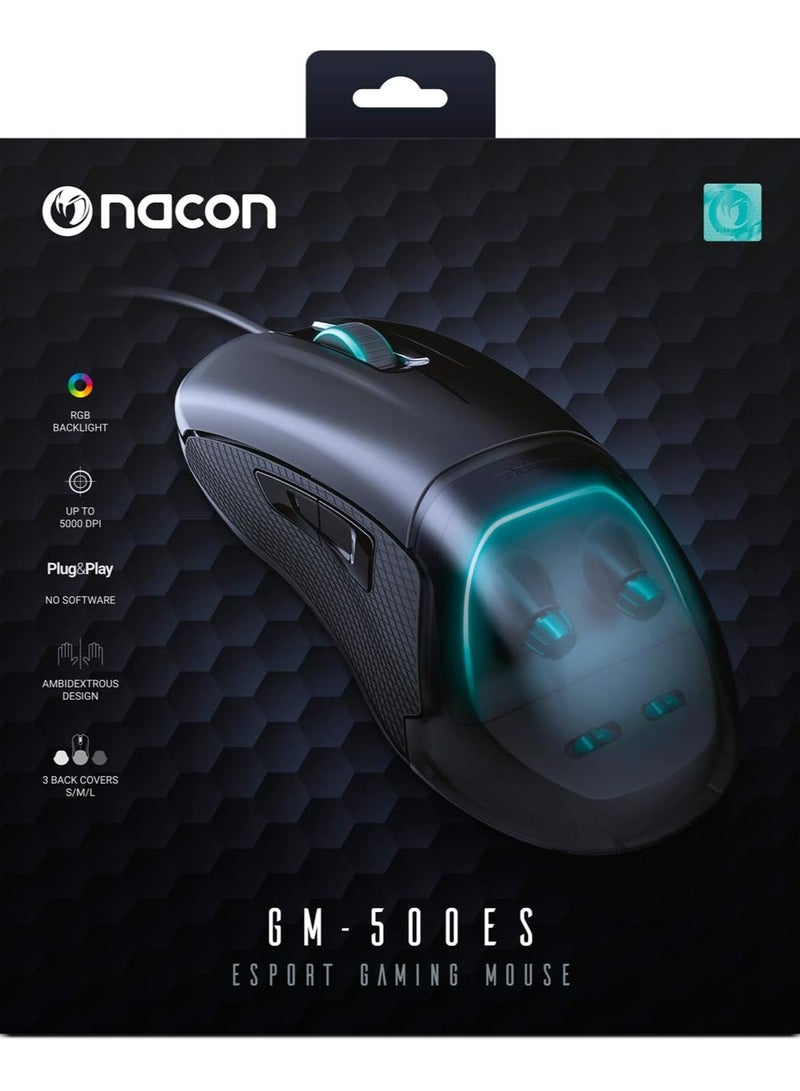 ناكون ماوس الألعاب الرياضية الإلكترونية GM-500ES - Image 4