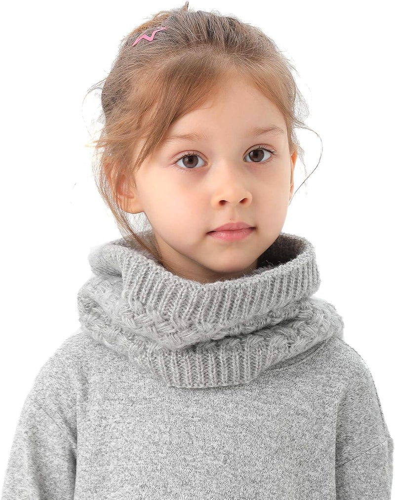 EPEIUS Kids Winter Scarf,Polar Fleece Neck Warmer for Boys & Girls,Soft Thermal Infinity Scarf for Cold Weather Outdoor - Image 1