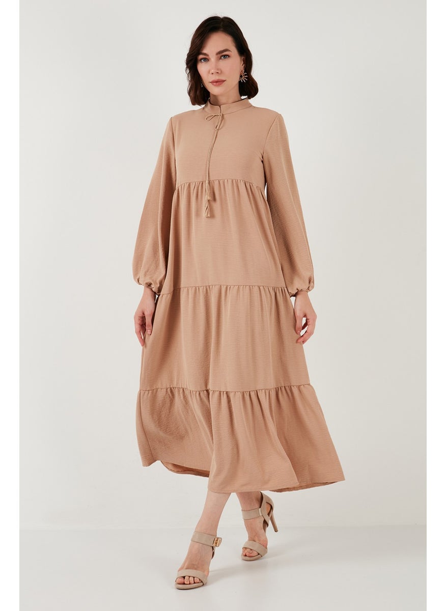 Modest Regular Fit High Collar Long Dress Women's Dress 611EL545 - pzsku/Z8584E033A6F30D0E9079Z/45/_/1725793295/1821f5bc-c99d-4c90-9fa0-1628eff39e8b