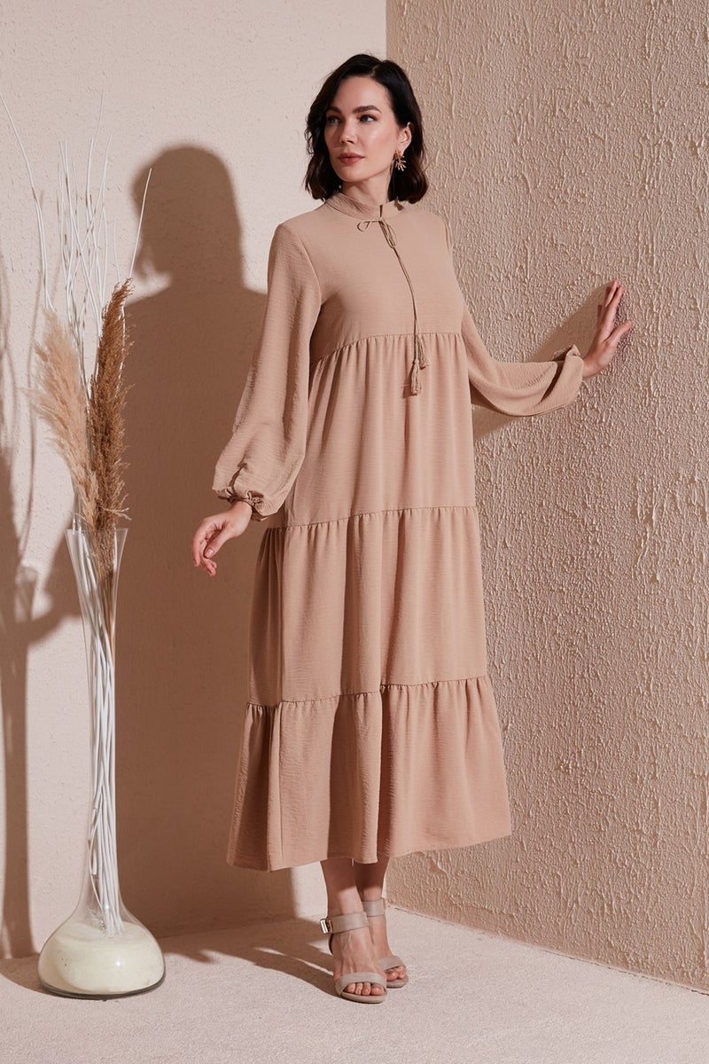 Lela Tiered Long Dress  - Image 1