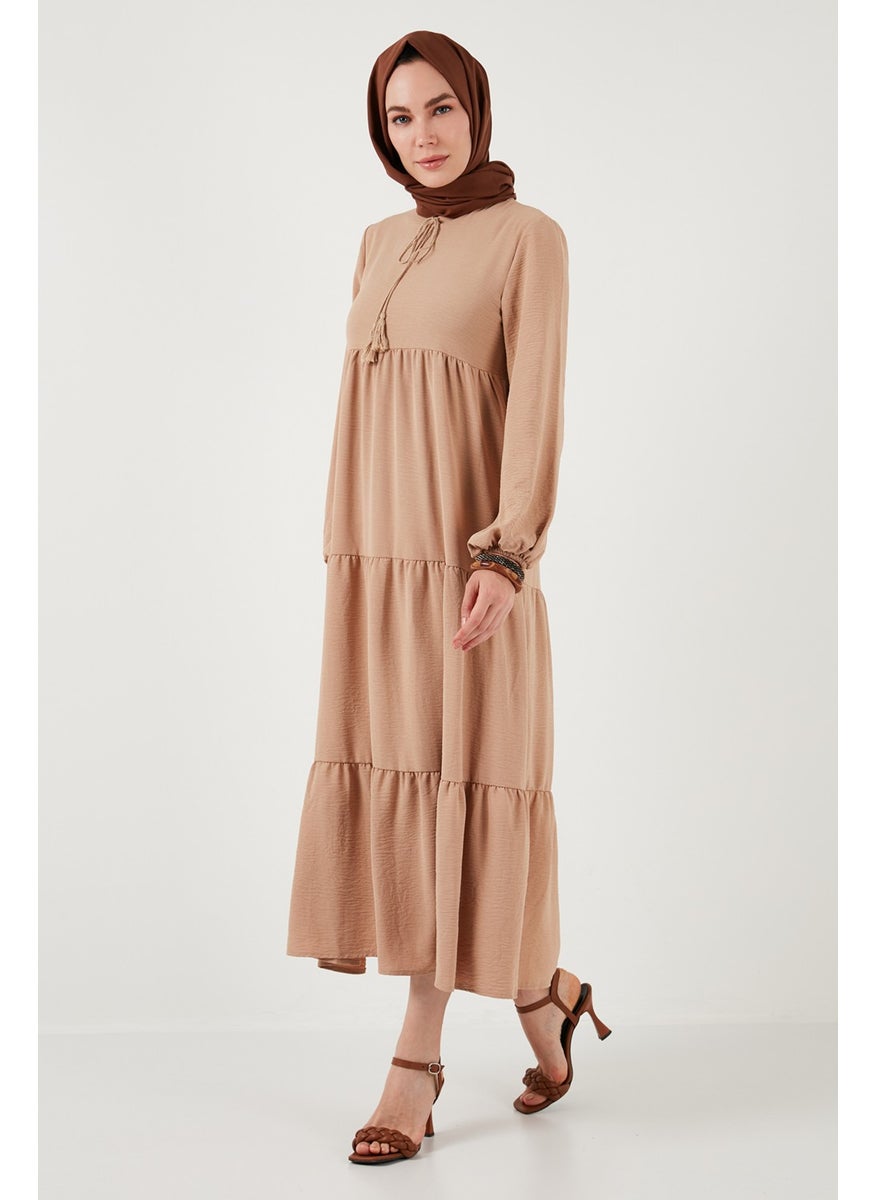 Modest Regular Fit High Collar Long Dress Women's Dress 611EL545 - pzsku/Z8584E033A6F30D0E9079Z/45/_/1728061490/e836116c-9417-46dd-80bb-28ecd6e31014