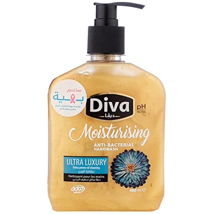 Diva Liquid Hand Wash With Glycerin Softness - 480 ML - Image 1