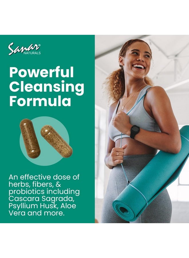Sanar Naturals - Sanar Naturals Colon Cleanser - for Weight Management Detox and Gut Health- Dietary Fiber, Herbal and Probiotics Blend, Digestive Support Supplement for Women & Men, 90 Capsules - Image 1