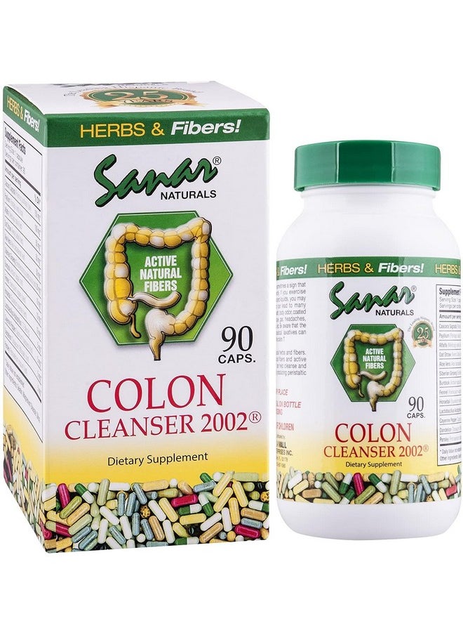 Sanar Naturals - Sanar Naturals Colon Cleanser - for Weight Management Detox and Gut Health- Dietary Fiber, Herbal and Probiotics Blend, Digestive Support Supplement for Women & Men, 90 Capsules - Image 1