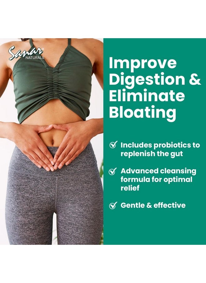 Sanar Naturals - Sanar Naturals Colon Cleanser - for Weight Management Detox and Gut Health- Dietary Fiber, Herbal and Probiotics Blend, Digestive Support Supplement for Women & Men, 90 Capsules - Image 1