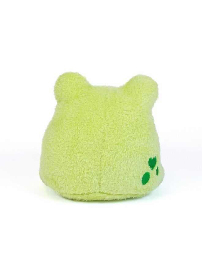 Cuddle Barn PlushGoals - Coffee Sippin' Wawa The Froggie Soft Lime Green Scented Stuffed Animal Kawaii Frog Plush Toy, 6 inches - Image 4