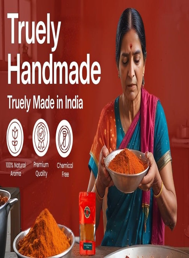 Phoran 1 Kg Phoran Kashmiri Red Chilli Powder| Pure Red Color | Kashmiri Red Spice | KashmiriRed mirch Powder - Image 4