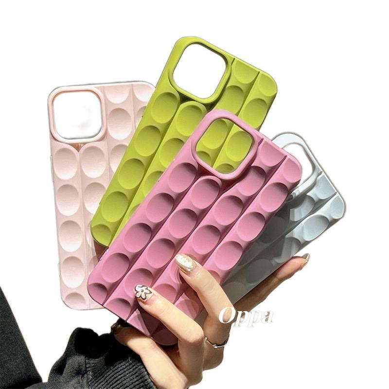 Protective Case | White | Silicone | 3D Embossed Pattern | Drop Protection | Shockproof Cover for iPhone 13 - Image 2