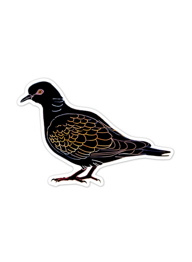 Avenir Scratch Stickers -Bird Multicolour |  Decorate and colour the 4 ferocious stickers with scratch art | For ages 3 years+ - Image 2