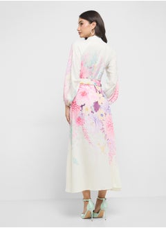 ELLA Floral Print Dress  - Image 2