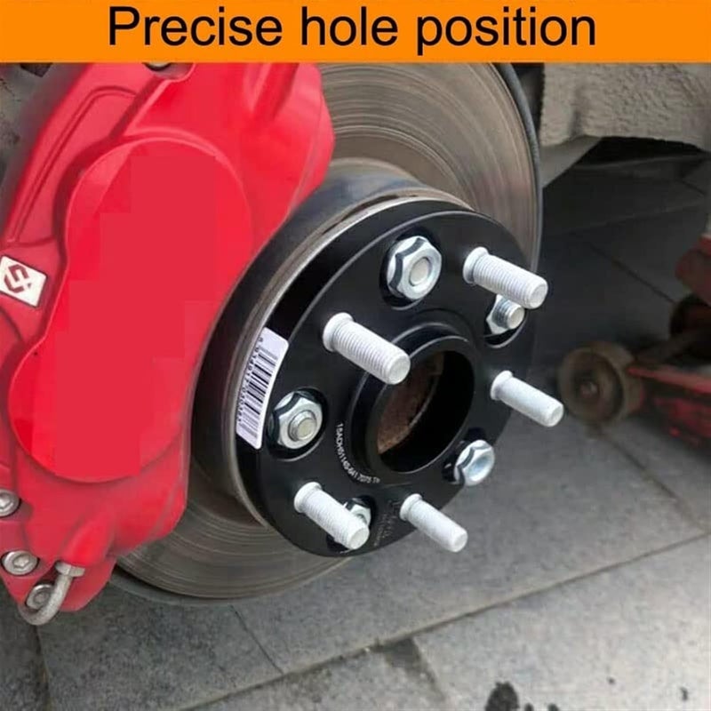 Yurefax 2PCS Wheel Spacers 5x114.3 Hubcentric Aluminum - Image 3