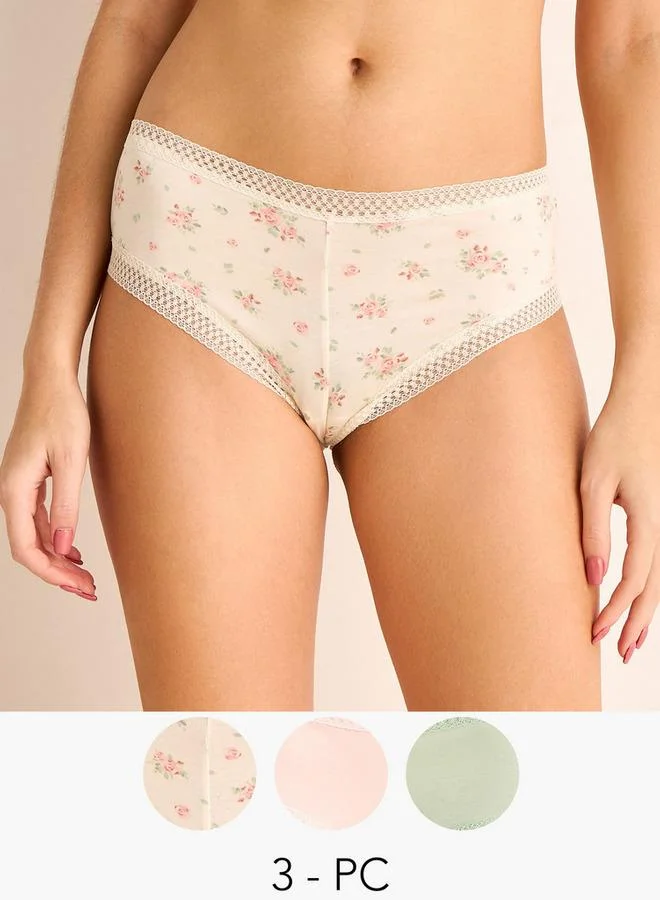 سبلاش فيڤ Set of 3 - Cheeksters with Lace Trim