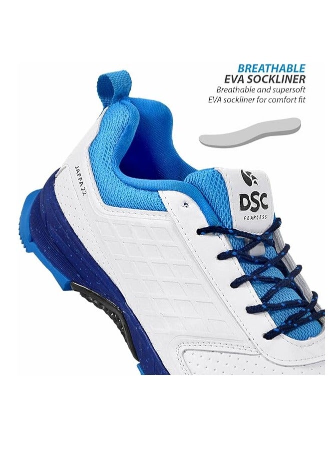 DSC Jaffa 22 Cricket Shoes | For Mens & Boys | Material: Mesh | Breathable Mesh | Non-Slip Sole for Improved Durability for Stability - Image 3